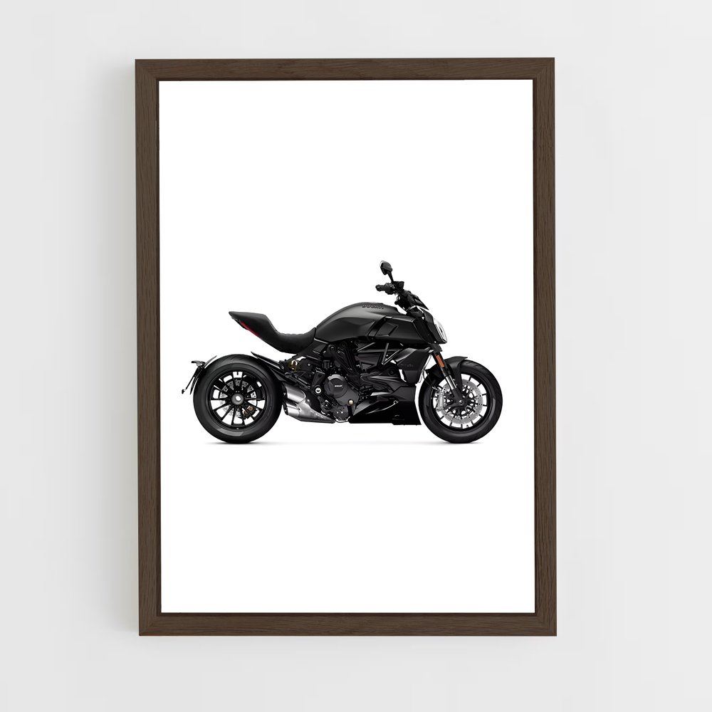 Poster Diavel Noir – affiche Ducati (vue 5)